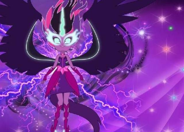 小马宝莉官方黑化的小马小蝶太疯狂午夜闪闪差点毁灭小马国