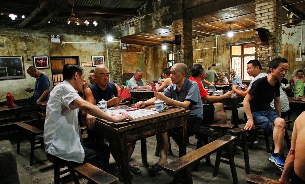 泸州清末民国时期,这些著名的老茶馆,每一个都极具特色