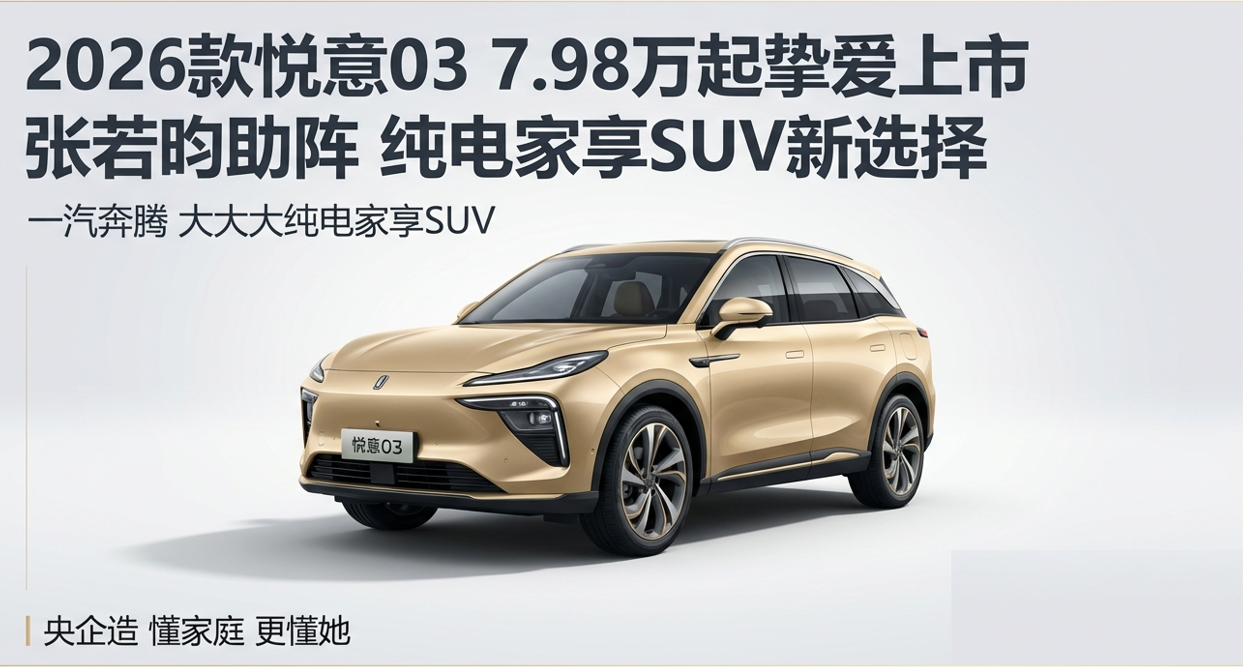新车解读 纯电大SUV 2026款悦意03