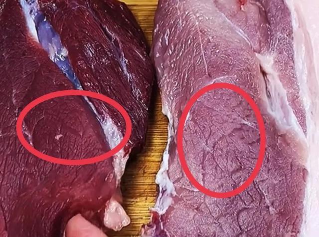 同样是猪肉,只是颜色不同原来区别这么大,以后就知道怎么买了__财经