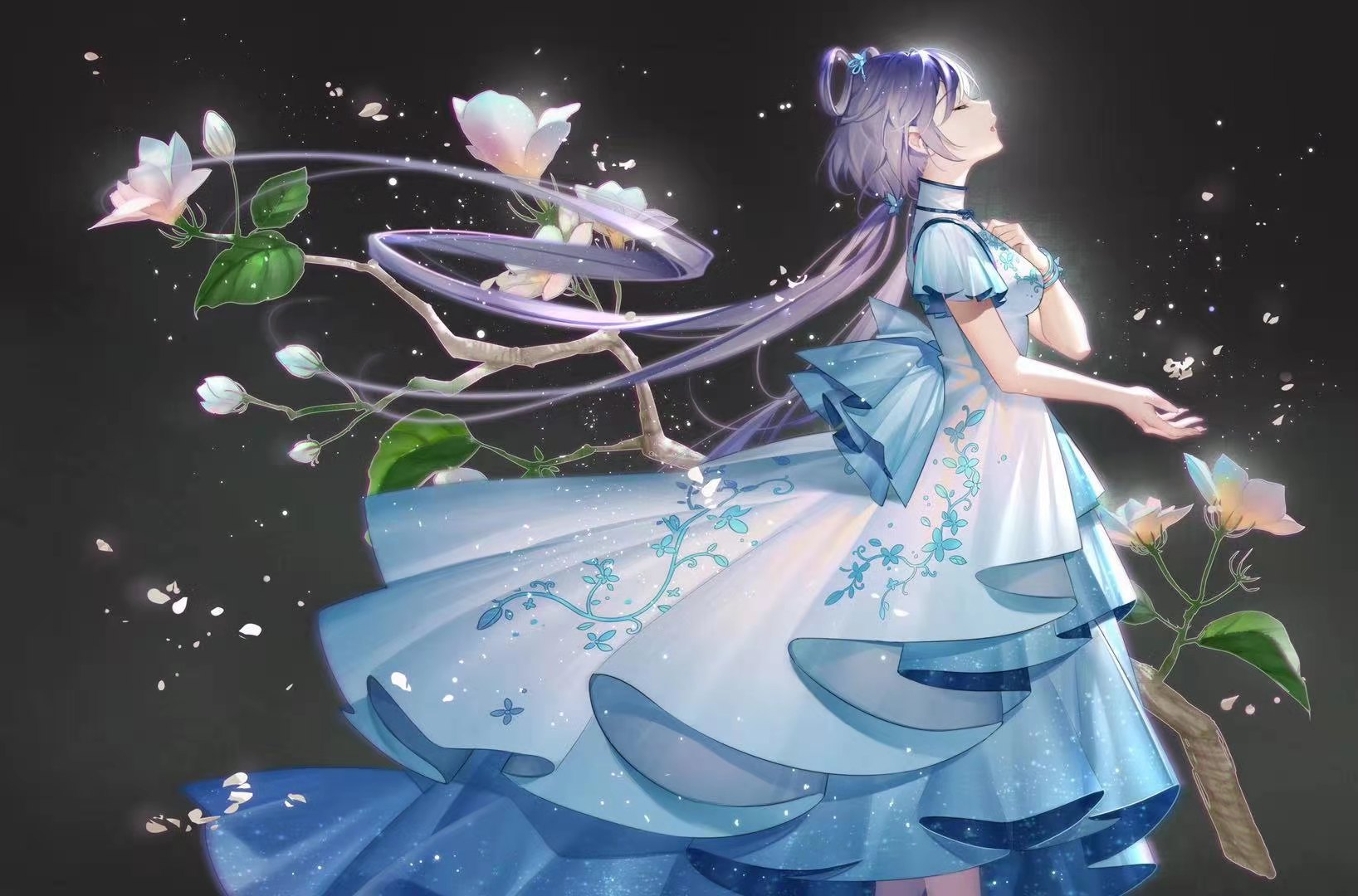 洛天依首登央视春晚 技术呈现华丽奇幻的舞台效果