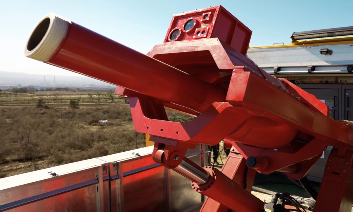 中国开发商研制出消防电磁轨道炮|电能|电磁|消防_新浪新闻