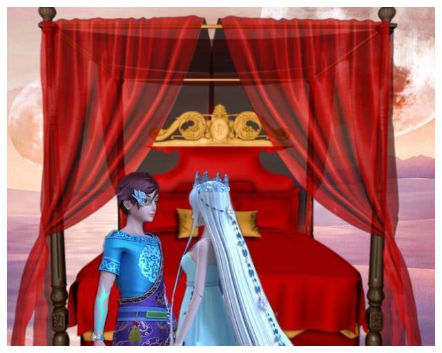 叶罗丽:粉丝让舒言和冰公主结婚,而且还有婚床,颜爵该吃醋了