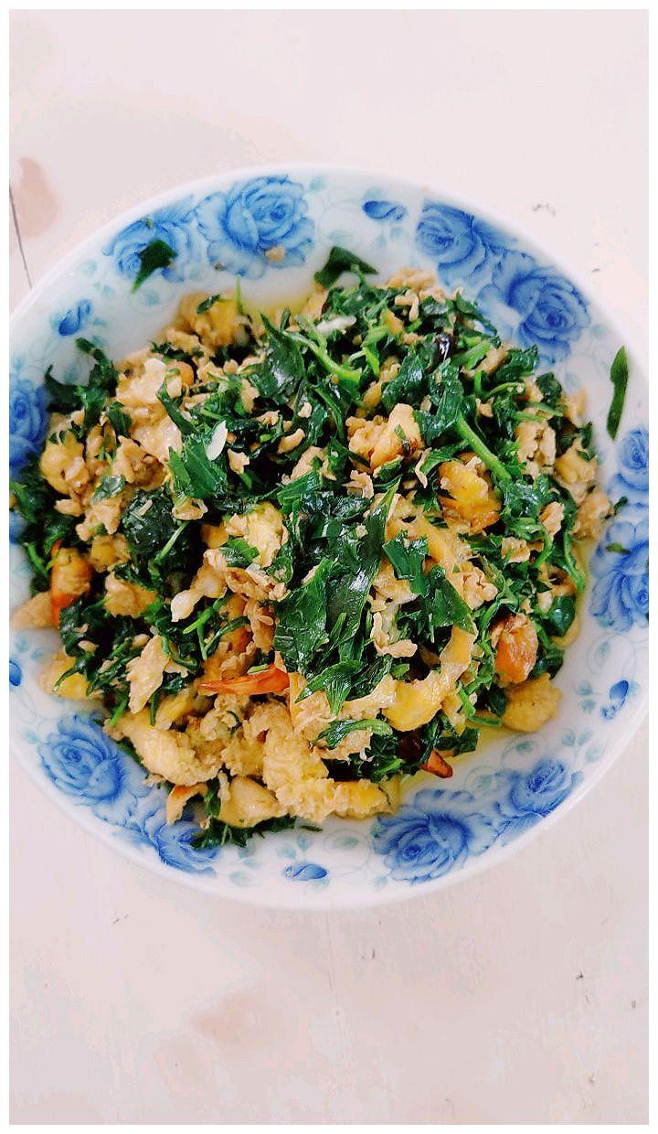 扫帚菜炒鸡蛋的做法