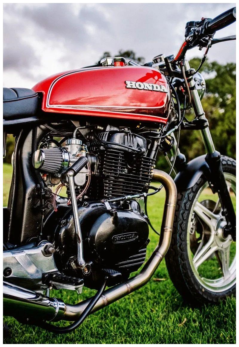 双缸6气门cb250n改装