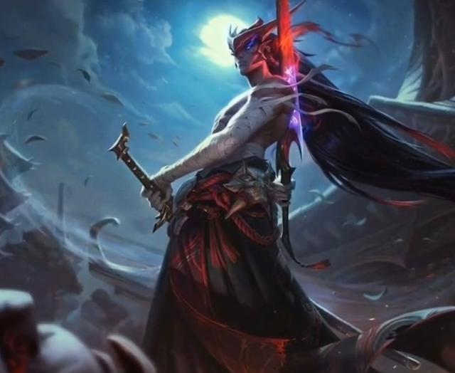 英雄联盟:亚索的哥哥"永恩"原画疑似提前曝光,比亚索还要帅气