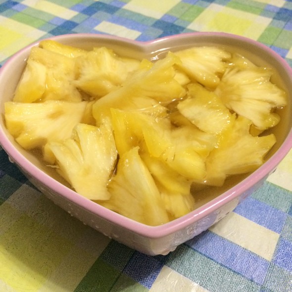 菠萝泡盐水原来是白费功夫