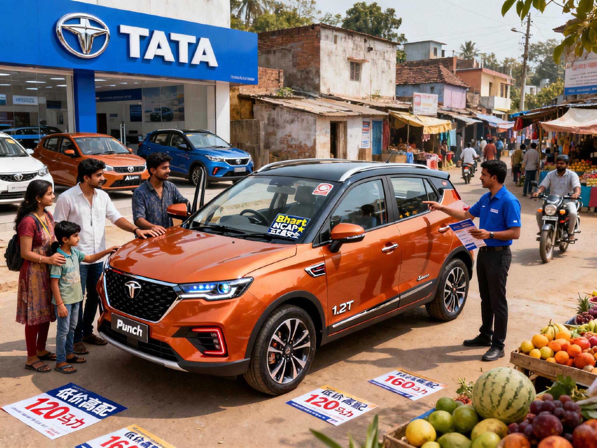 8万顶配Tata Punch来袭 印度小型SUV格局或将生变