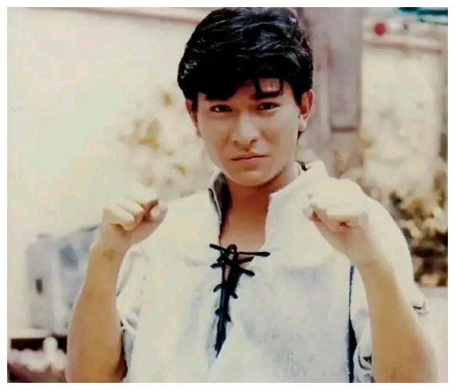 出演了经典的武侠剧《神雕侠侣》,这时候的刘德华因为婴儿肥显得脸有