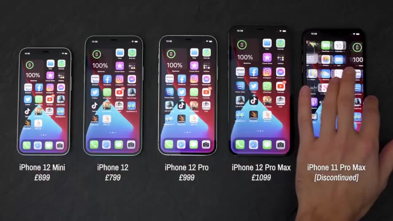 iphone12各款机型跑分,耗电量对比评测