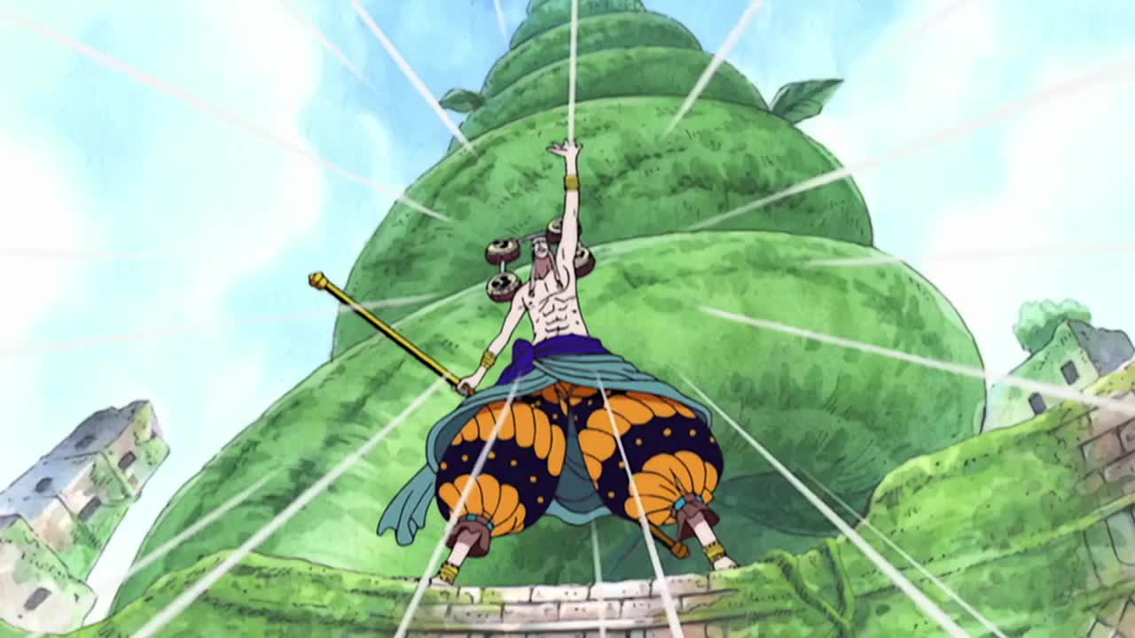 海贼王艾尼路放出巨大闪电罗宾慌忙问他在干什么