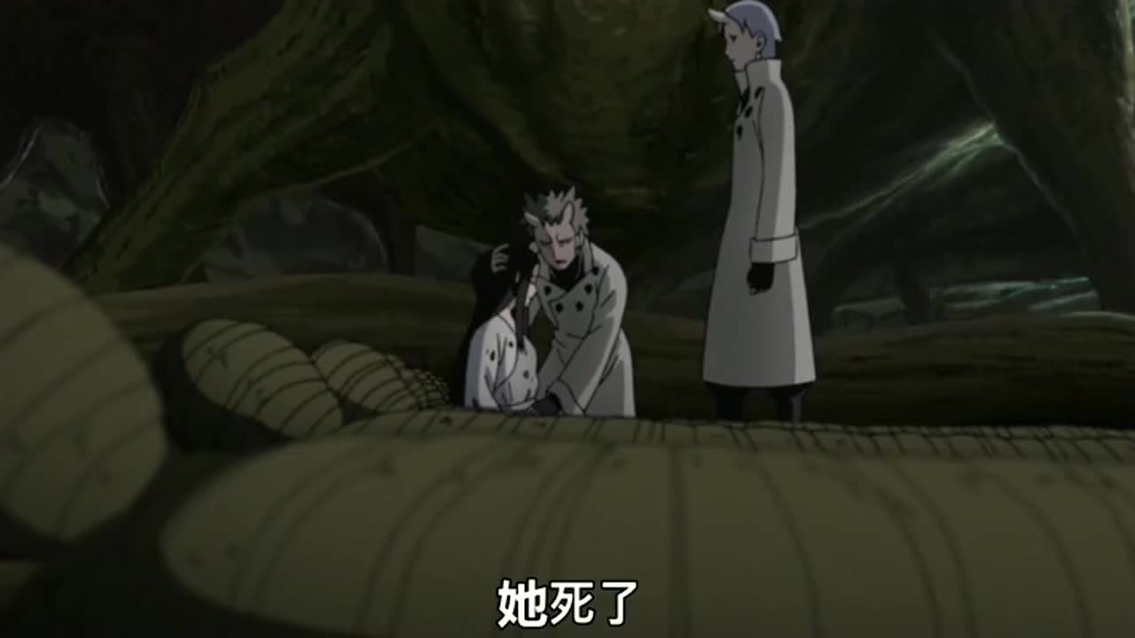 火影忍者:大筒木羽衣失去挚爱,怒开写轮眼