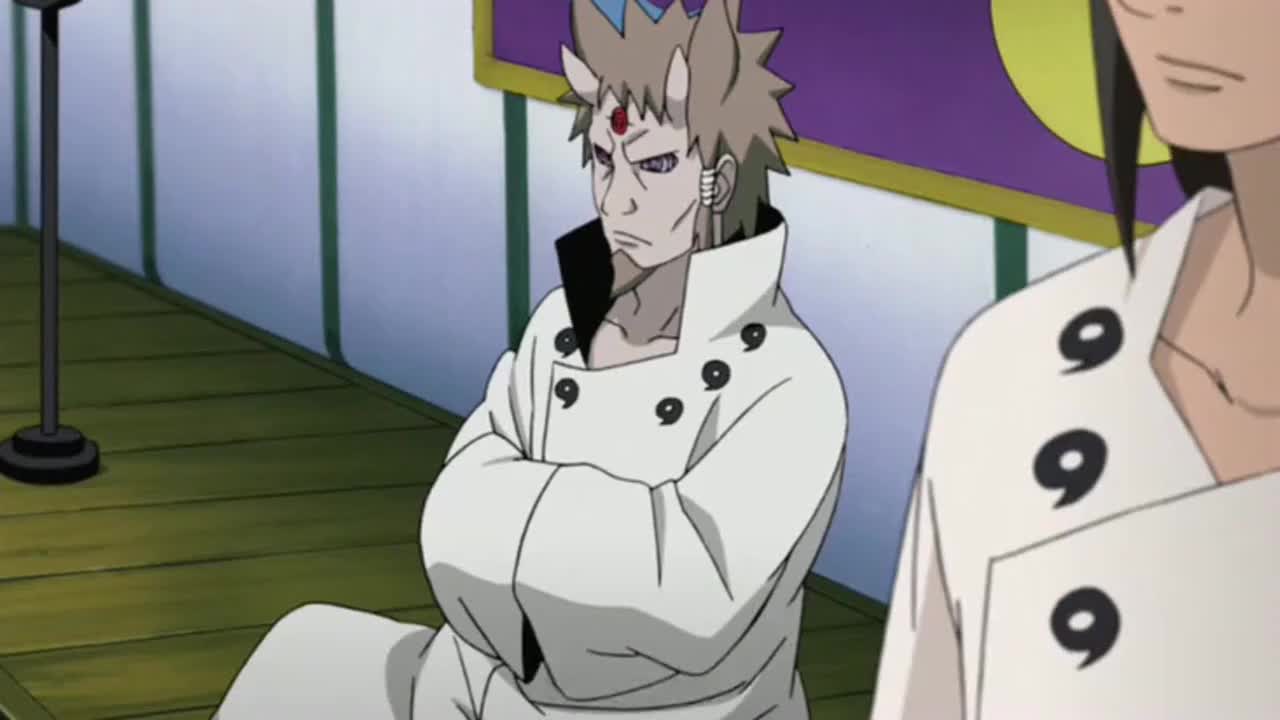 火影忍者同为六道仙人的儿子因陀罗与阿修罗的差距好大