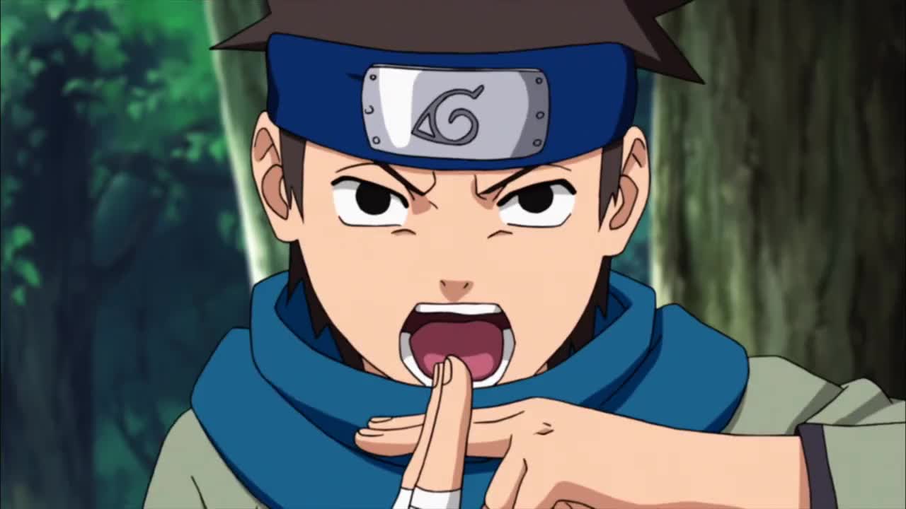 火影木叶丸现学影分身好难掌握鸣人又只演示一次木叶丸真难