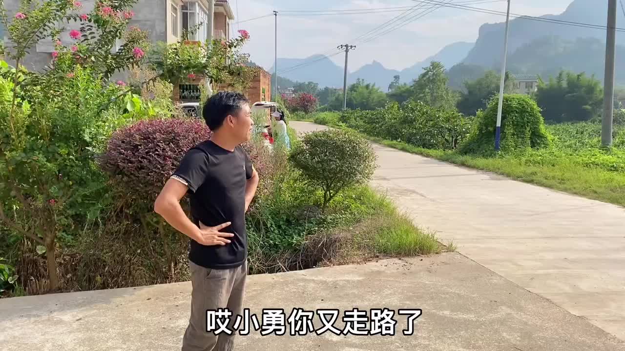 广西小勇炮哥来建鹏家,女粉丝见小勇有说又笑,看建鹏一脸好无奈