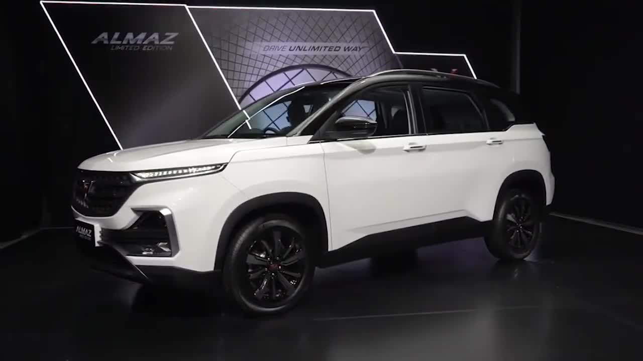国产七座神车,2021款五菱宏光almaz,按下钥匙看到配置,太帅了