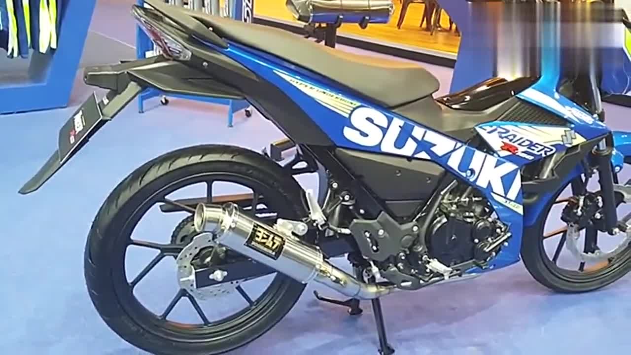 水冷电喷,号称"世界150之王":铃木raider150