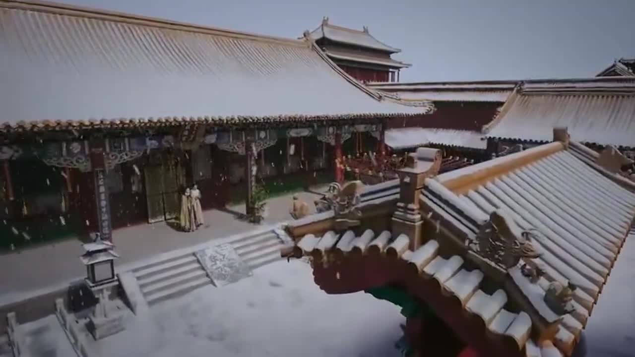 《如懿传》高贵妃在雪中逝去的样子好凄美,让人心疼