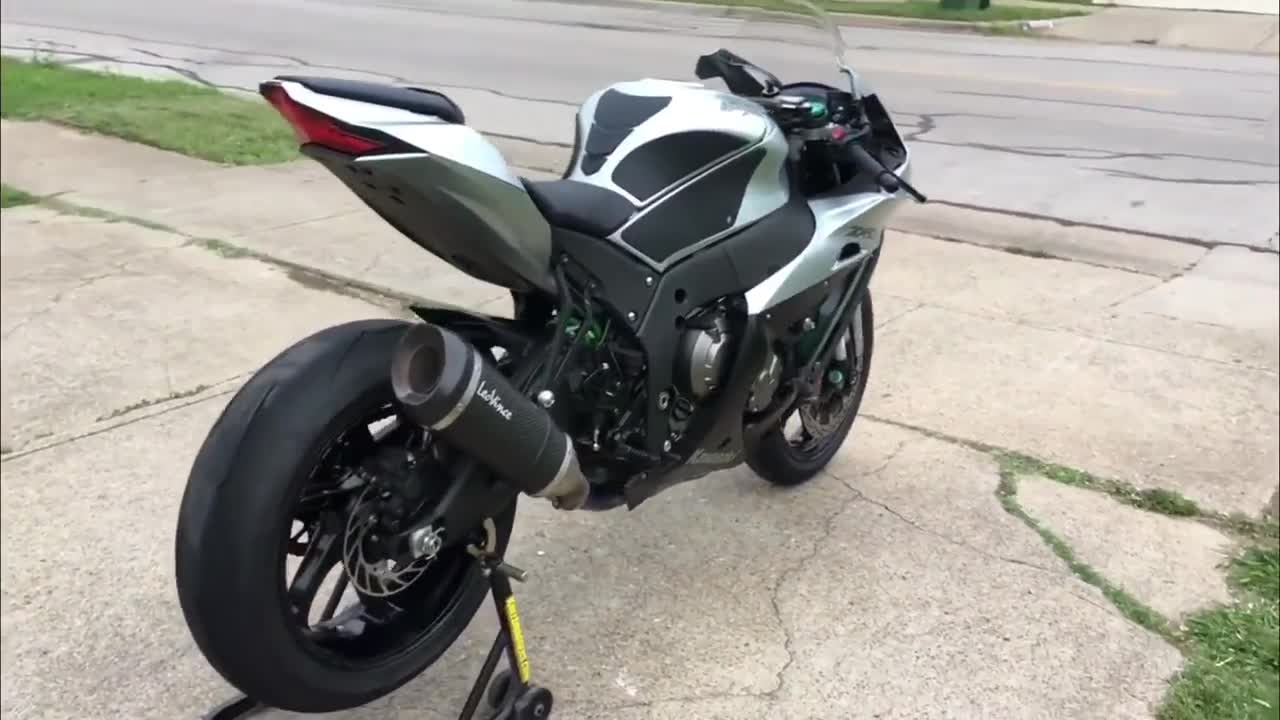 原来摩托车可以这么帅川崎zx10