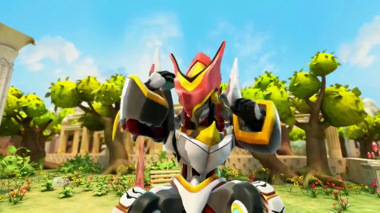 猪猪侠暗灵卫实力太强两招打飞猪猪侠