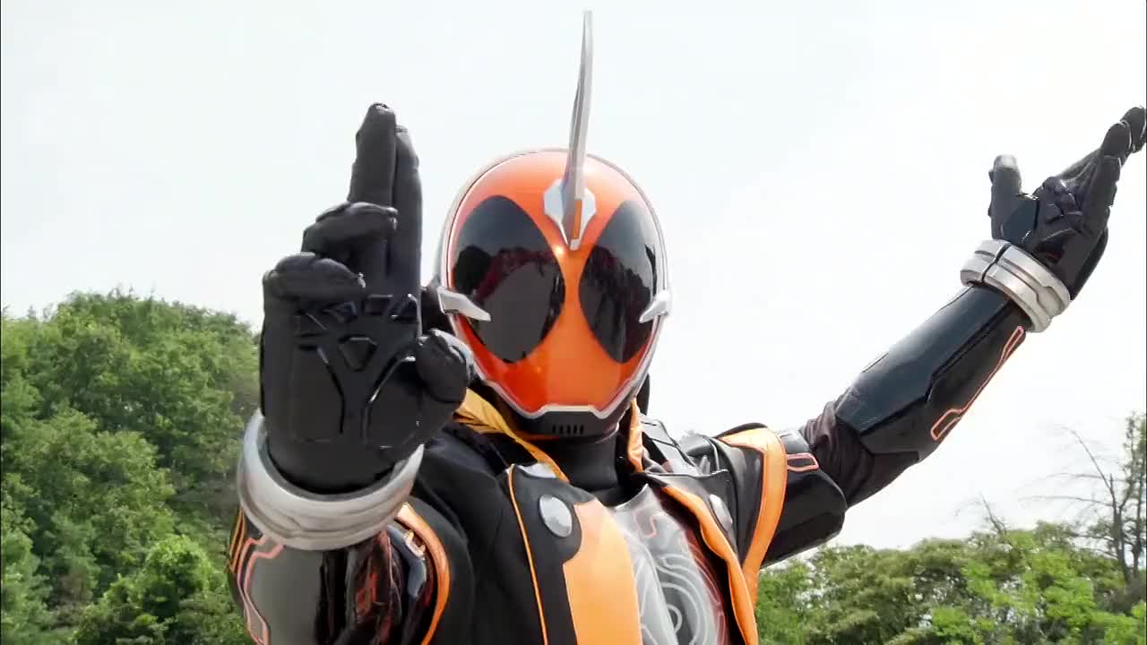 假面骑士ghost小尊终于击破敌人成功进入了许愿空间