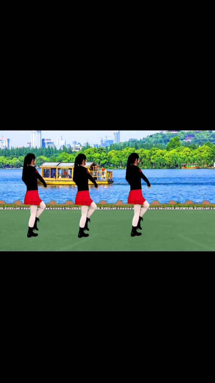 最新版经典红歌广场舞浏阳河歌颂人民领袖演唱李谷一