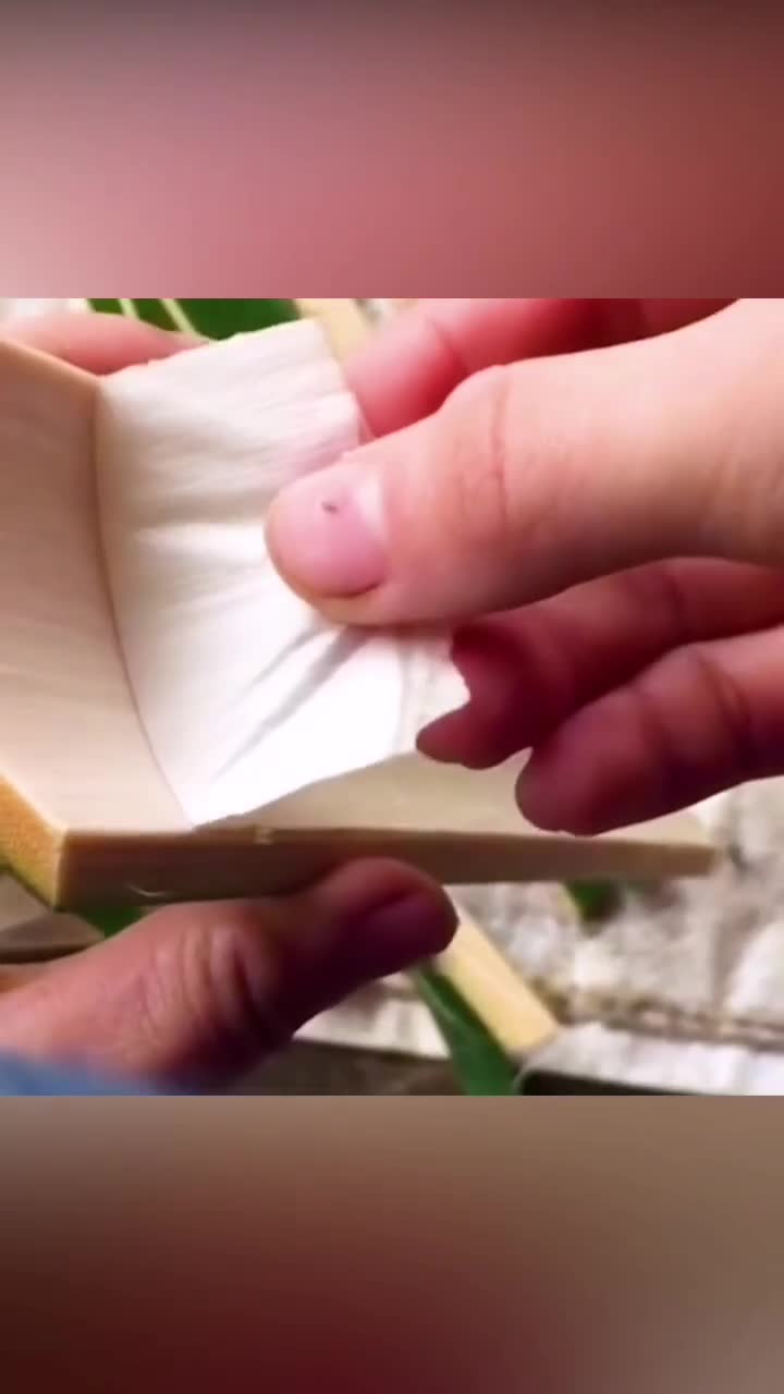 竹子内壁撕下来就是纸