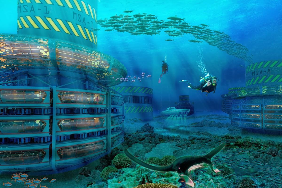 世界上最独一无二的一个酒店,水下的宫殿,位于土豪的世界