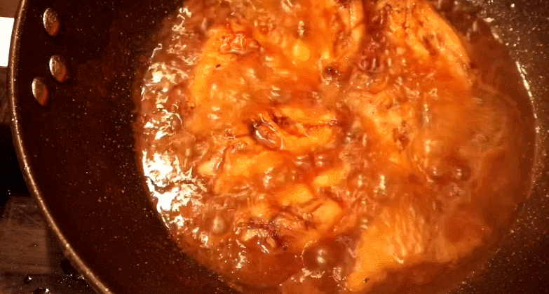 彩色可乐鸡翅遭遇滑铁卢再次挑战先煮后煎完美出锅