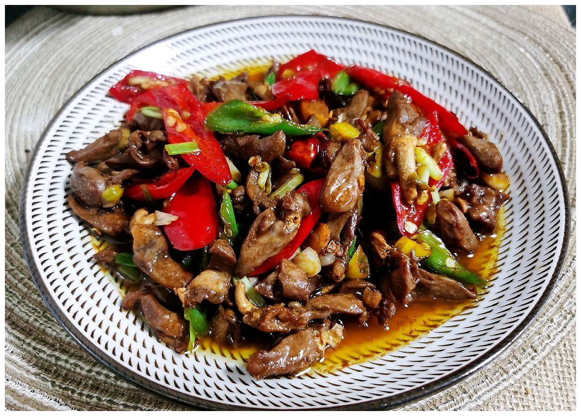 锦娘制——香辣泡椒炒鸡心