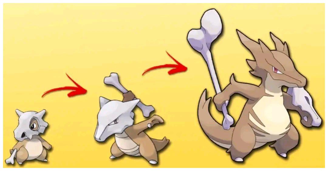 宝可梦"再进化",卡拉卡拉长大后摘面具,喷火龙的秃头长出龙角