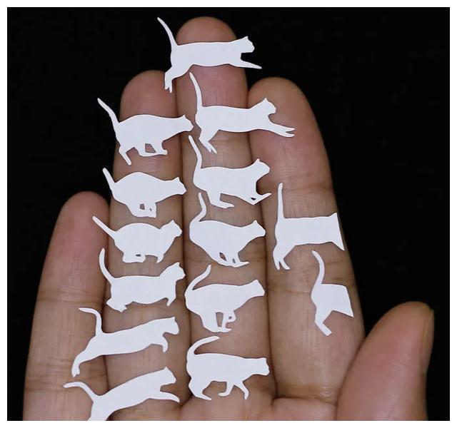 手掌上的纸动画,原来剪纸可以这么玩,真的脑洞大开!收藏学习