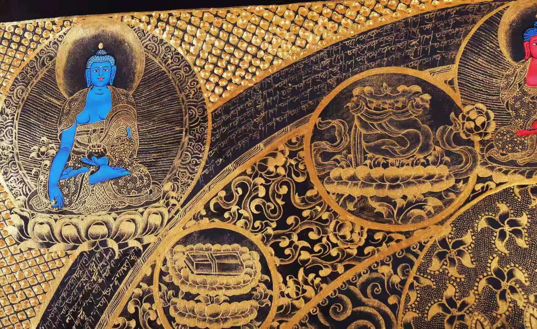 三大藏地画派之勉唐画派