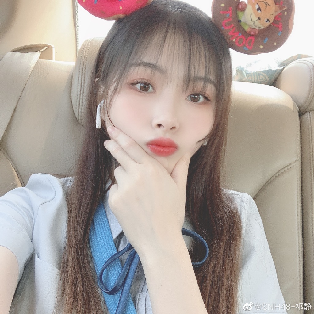 snh48-祁静美少女迷人写真美照欣赏好看