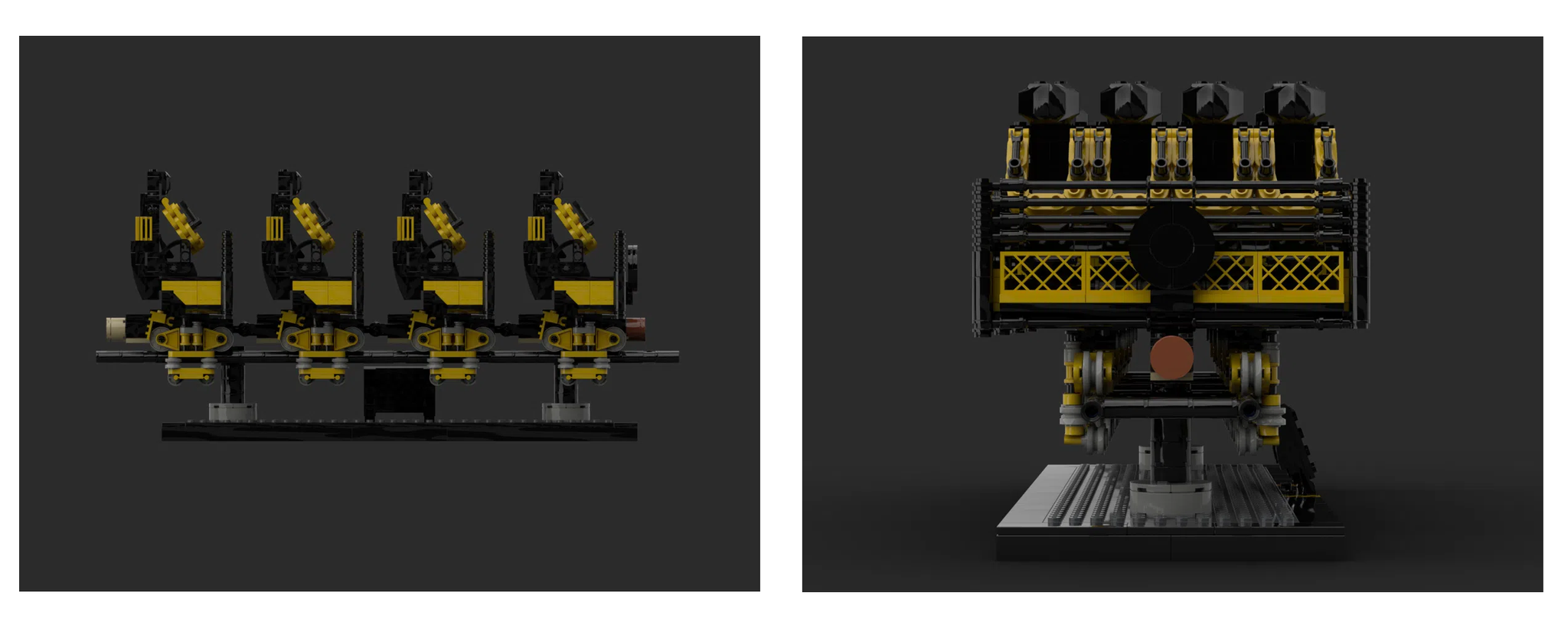 乐高里的玩乐派盘点乐高大师的模块化乐高乐园创意