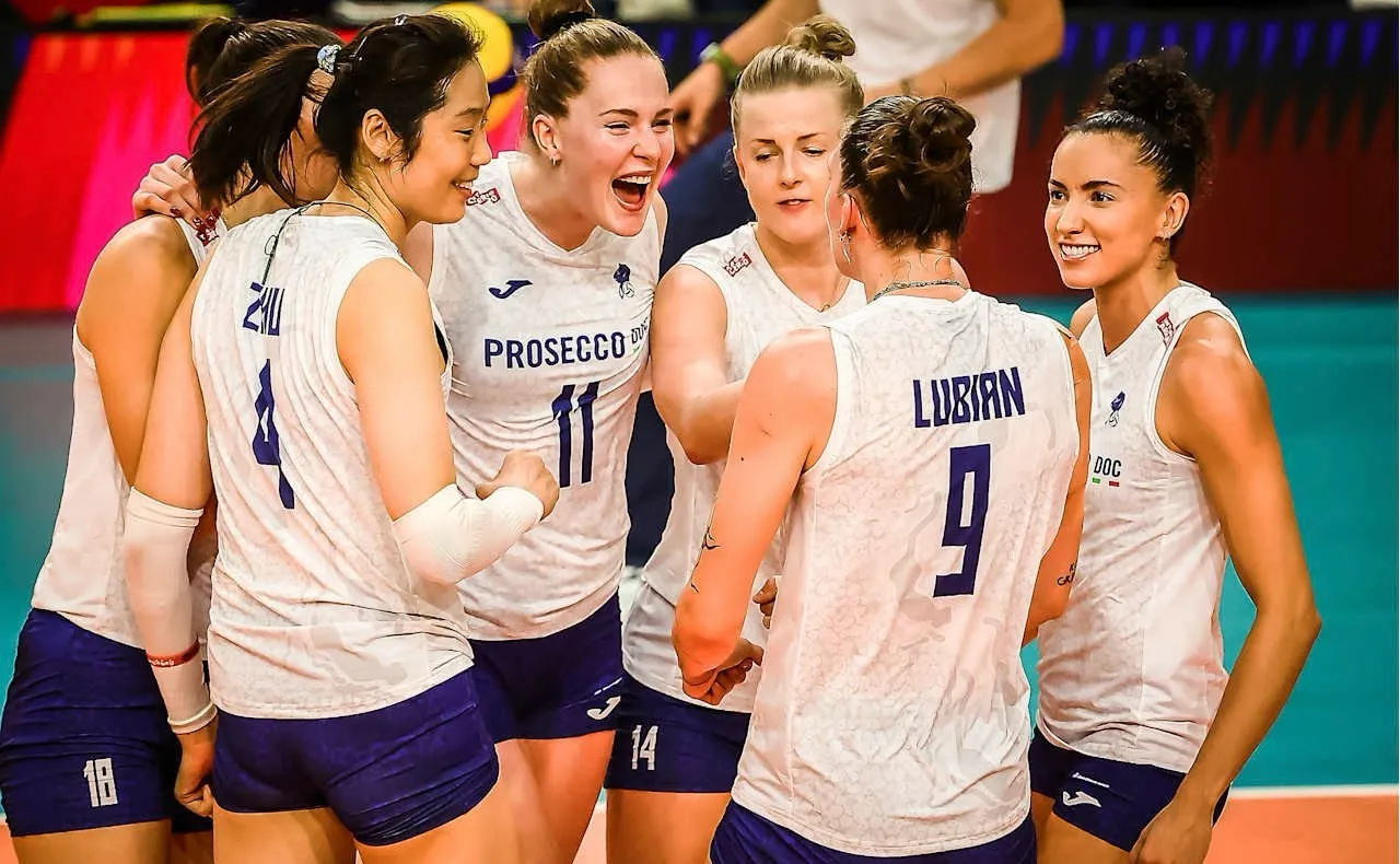 人员老化二传拉胯，科内利亚诺世俱杯不敌斯坎迪奇！朱婷尽力了