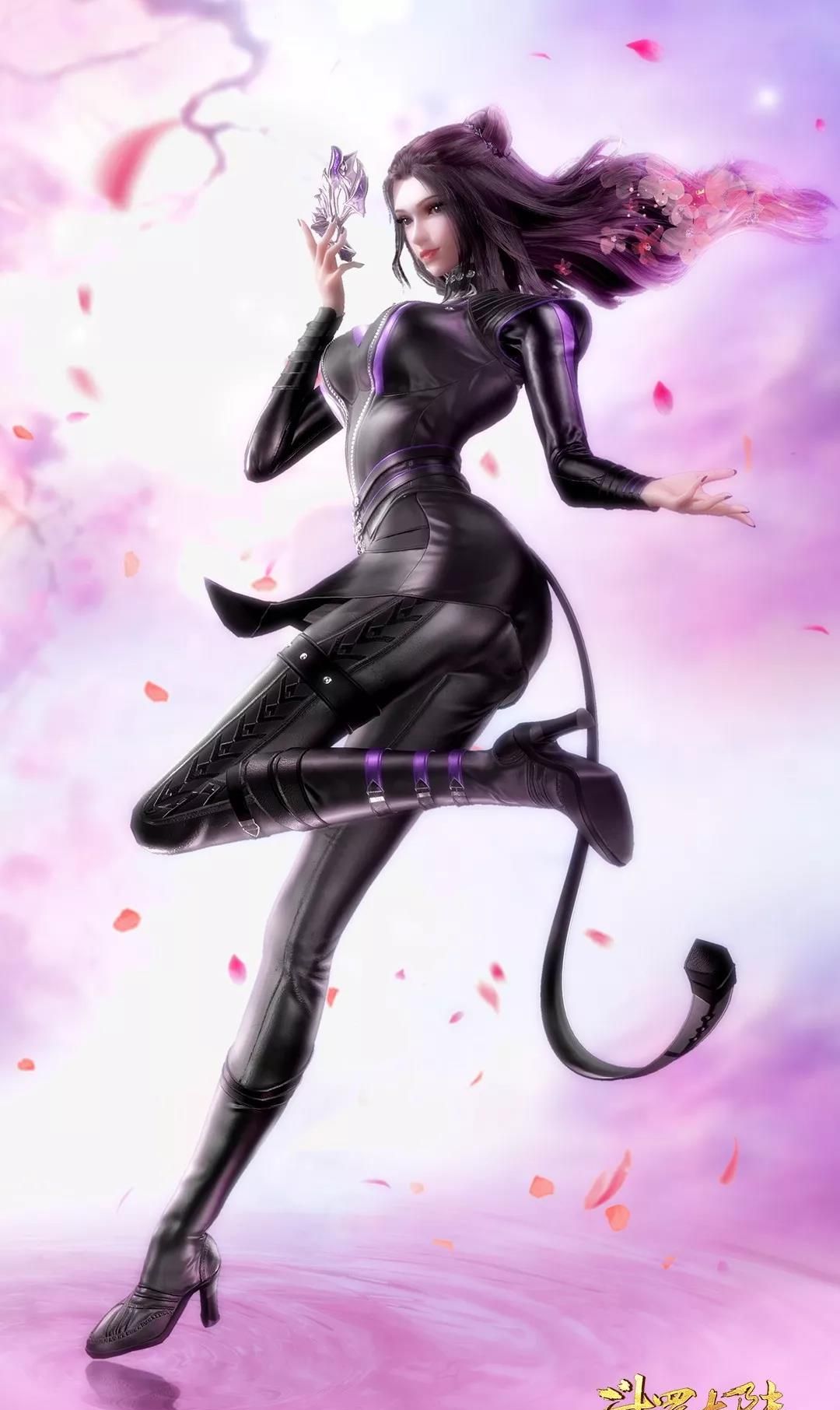 斗罗大陆壁纸:新晋颜值女神——朱竹清,又一位"老婆"出现!