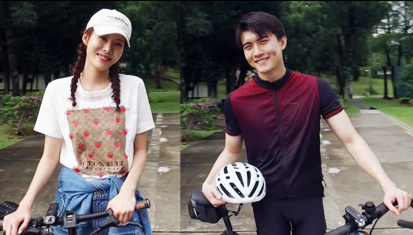 派上用场;平时只做室内运动的黄思恬透露,她的脚车由阿哥李南星所赠