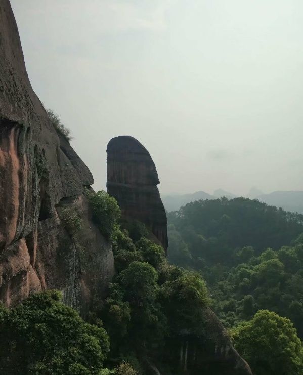 广东韶关丹霞山阳元石景区