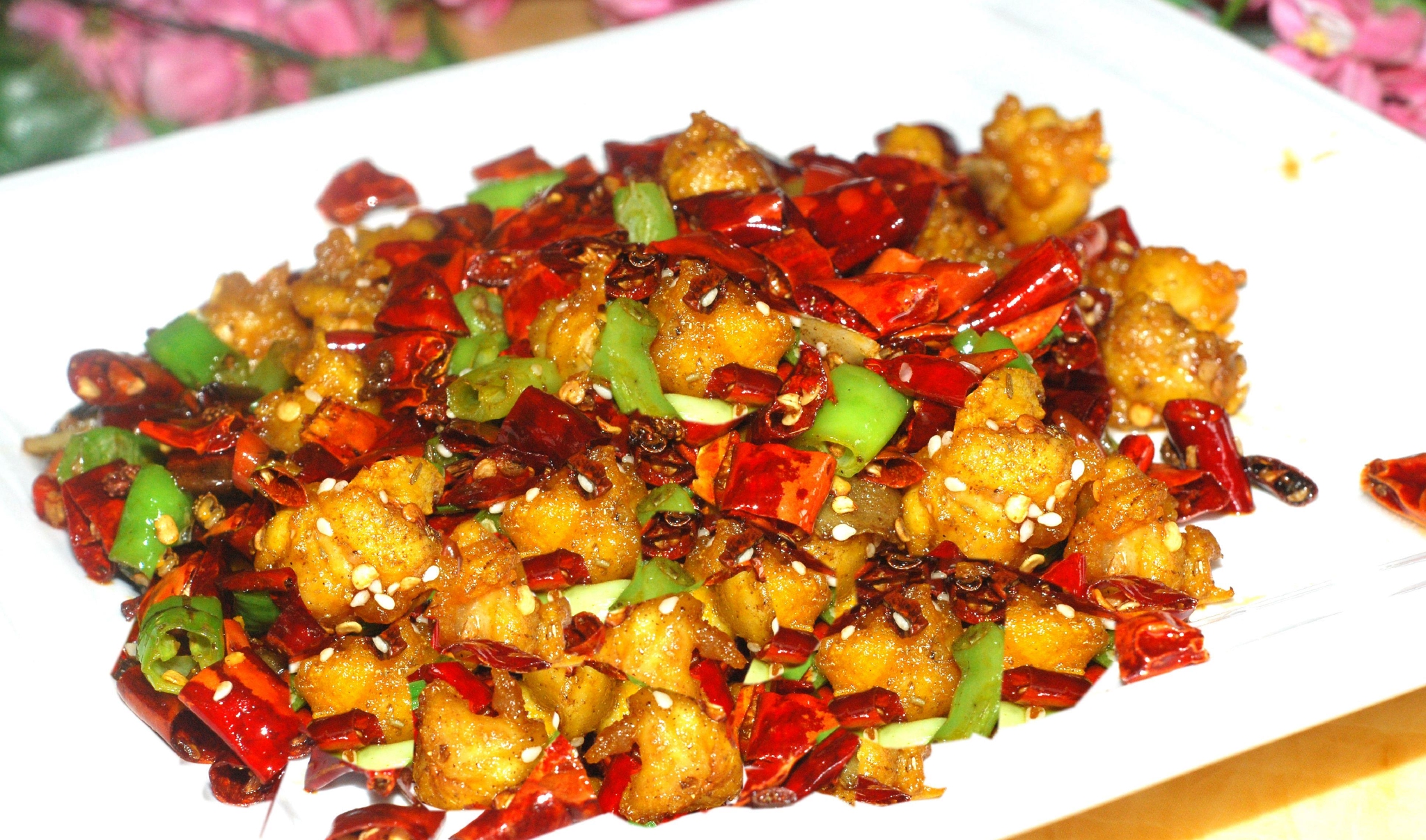 让人欲罢不能的辣子鸡块做起来一点也不难快试试看吧