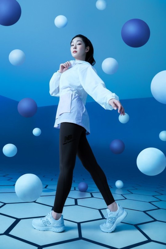 韩国原花样滑冰运动员金妍儿最新代言宣传照曝光