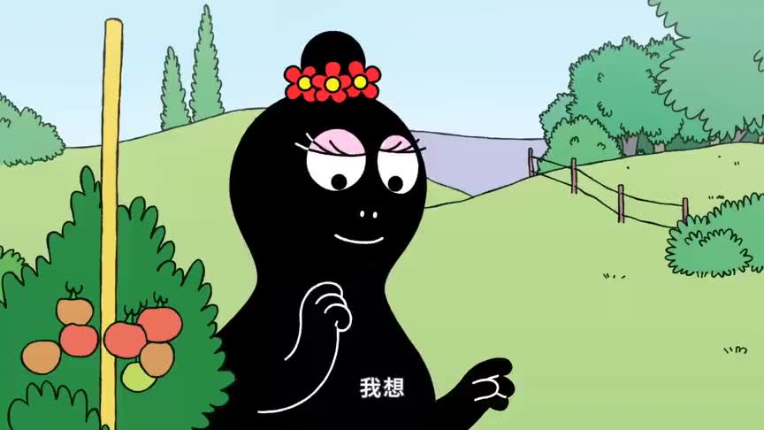 巴巴妈妈也有看走眼的时候她抱着的是大南瓜不是巴巴利波