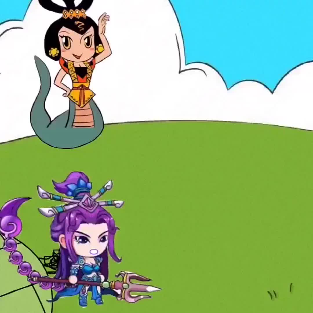 蝎子精把小猪一家抓起来了