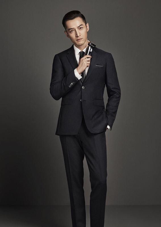 胡歌,杨洋,张翰,陈晓,四位男明星穿西装的样子网友:太帅了_高清图集