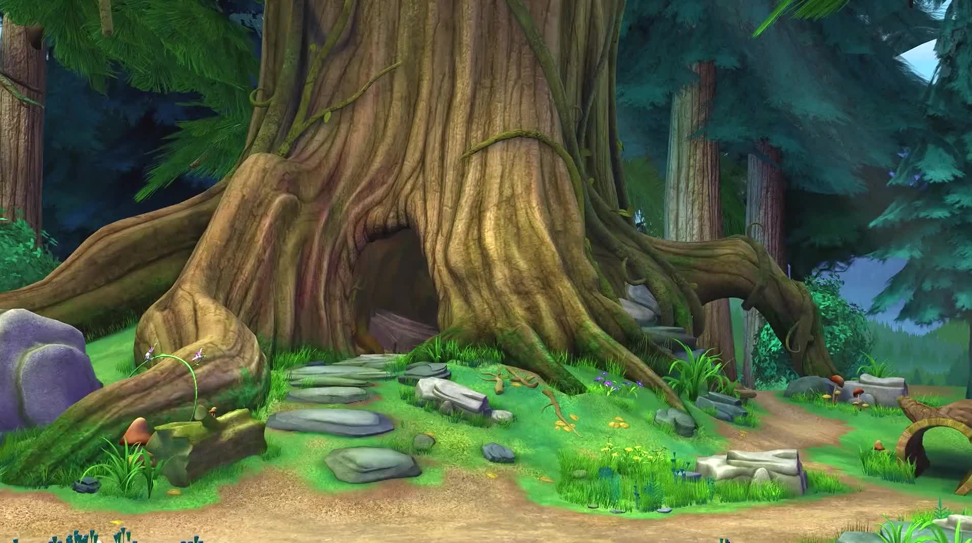 熊出没:有危险!光头强准备采矿,将森林挖个底朝天