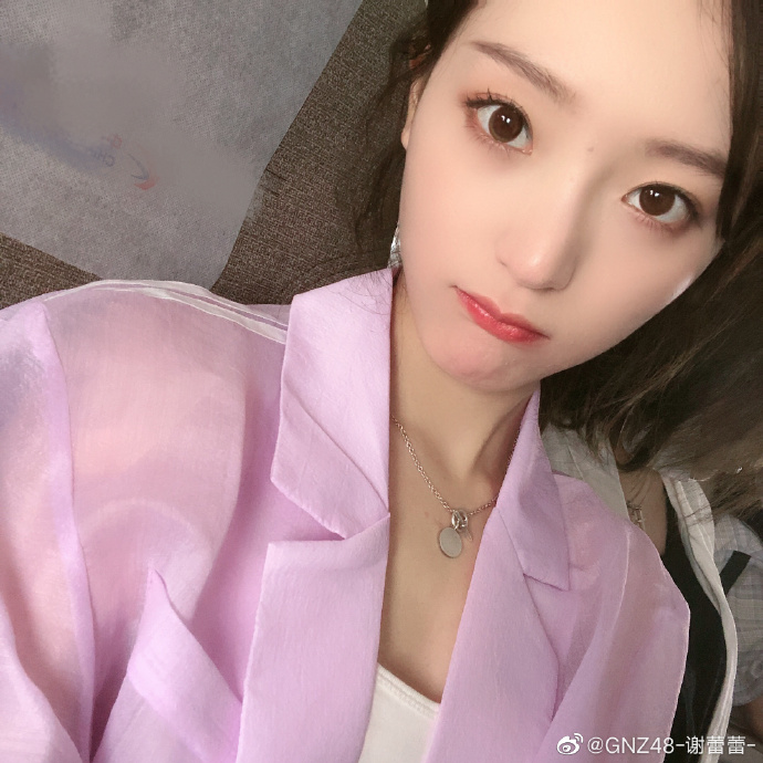 gnz48-谢蕾蕾美女可爱自拍美照好漂亮啊_高清图集_新浪网