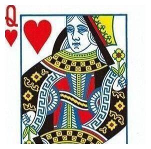 扑克牌的女王红桃q圣经中的女战士还是法国皇后