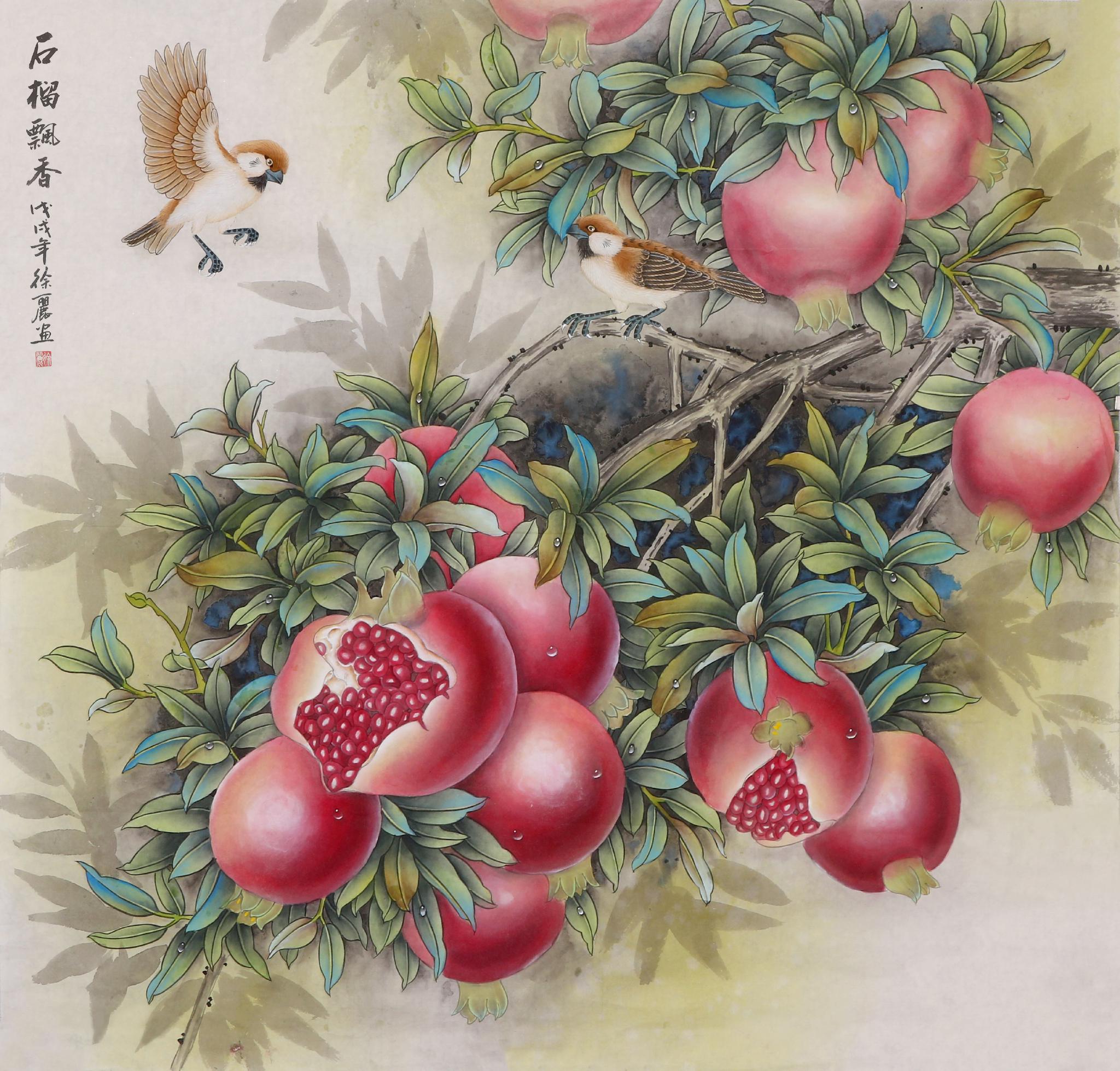 国画中"瓜果蔬菜"的美好寓意,你知道吗?