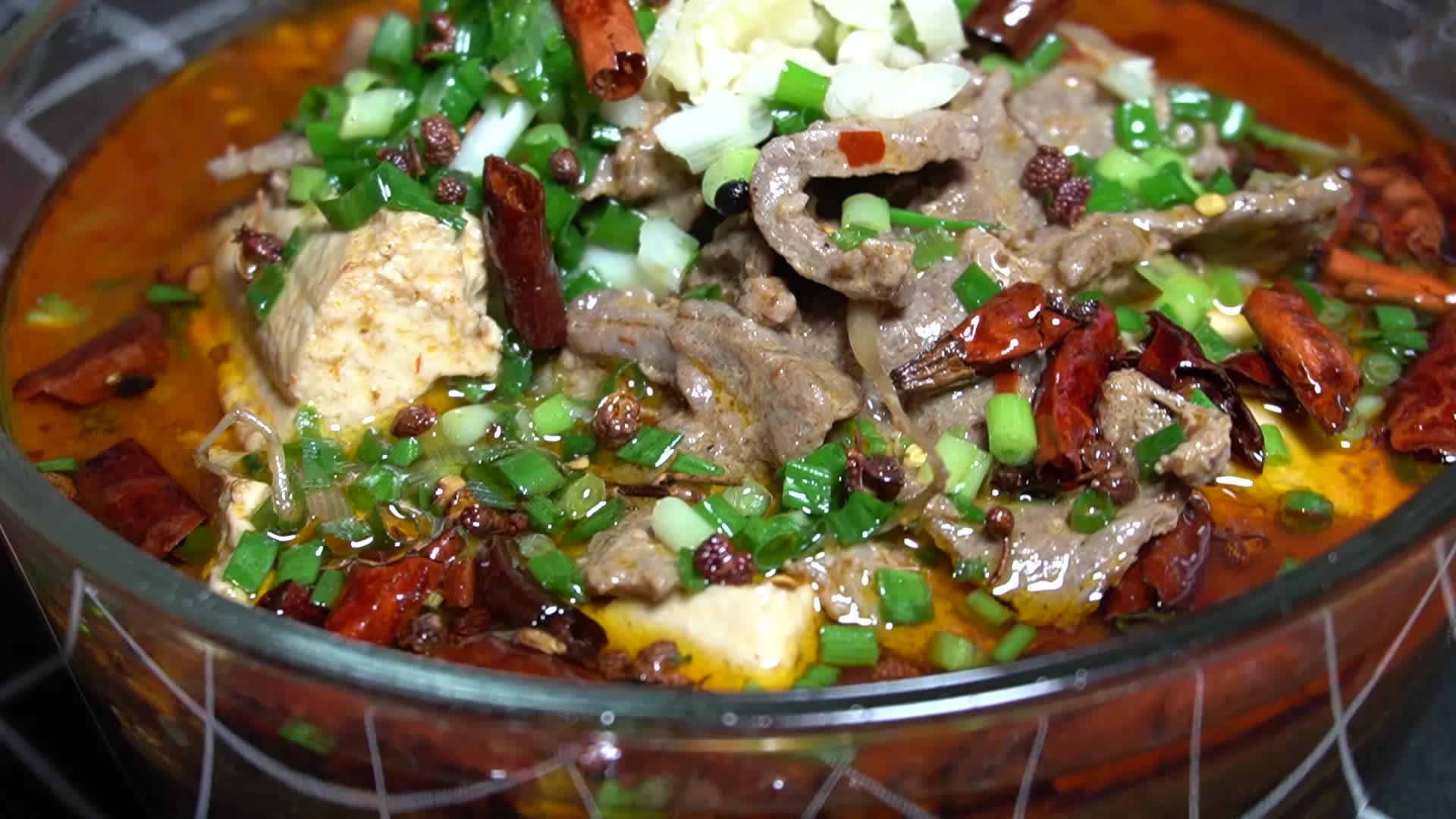 做个四川特色家常菜(豆花牛肉)