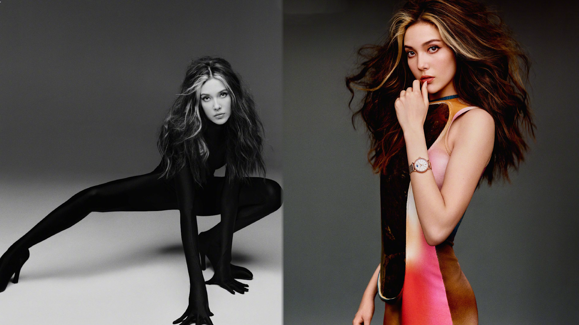 谷爱凌拍时尚大片造型前卫酷飒十足表现力丝毫不输一线超模